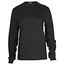 Balenciaga Logo-Back Sweatshirt in Black Cotton