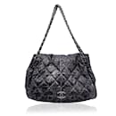 Rock in Moscow Abstract Print Nylon Accordion Flap Bag - Chanel
