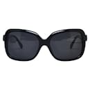 Chanel Óculos de sol quadrados coloridos Óculos de sol de plástico  5171-A em bom estado