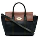 Mulberry Blue Bayswater Tricolor Satchel