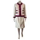 Chanel Haute Couture Suit Jacket and Skirt Coco Gabrielle Chanel 1965