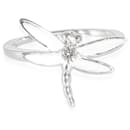 TIFFANY & CO. Anel de libélula em 18K ouro branco 0.08 ctw - Tiffany & Co