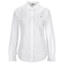 Camicia aderente da donna in popeline di cotone - Tommy Hilfiger