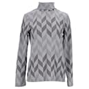 Tommy Hilfiger Womens Slim Fit Long Sleeve Knit Top in Grey Polyester