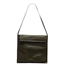 Gucci Leather Flap Bag  Leather Shoulder Bag 001 2113 in Fair condition
