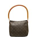 Louis Vuitton Monogram Looping MM  Canvas Shoulder Bag M51146 in Good condition