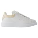 Baskets Oversize - Alexander Mcqueen - Cuir - Blanc