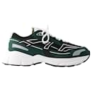 Baskets Marathon R Trail - Axel Arigato - Cuir - Vert/black