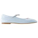 Uma Ballerinas – Aeyde – Leder – Blau