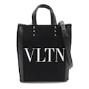 Valentino Mini Logo Ecolab Shopper Tote  Canvas Tote Bag 3Y2B0B78PYY0NI in Excellent condition