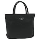 PRADA Hand Bag Nylon Black Auth bs11557 - Prada