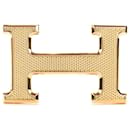 Accessories HERMES Buckle only / Belt buckle in Golden Metal - 101749 - Hermès