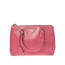 Saffiano Galleria Double Zip Handbag - Prada