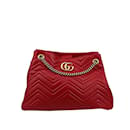 GG Marmont Metelasse Medium Shoulder Bag 453569 - Gucci