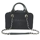 Logo Deauville Bowling Bag A92749 - Chanel