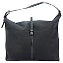 MCM Vintage Bag XXL - Bag Nylon Leather Black LogoPrint Travel Bag Weekender