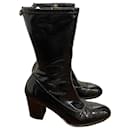 GUCCI  Ankle boots T.eu 38.5 Patent leather - Gucci