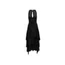 Schwarzes Neckholder-Kleid von Proenza Schouler, Größe US S