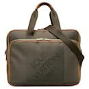 Brown Louis Vuitton Damier Geant Associe GM Travel Bag