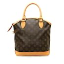 Bolso marrón Louis Vuitton Monogram Lockit PM