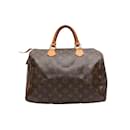 Brown Louis Vuitton Speedy 30 handbag