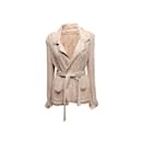 Chanel Beige Primavera/verano 2006 Chaqueta Punto Talla FR 48