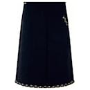 3,4K$ New Paris / Byzance Black Tweed Skirt - Chanel