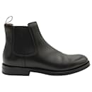Church's Monmouth WG Chelsea Boots in Black Calfskin Leather