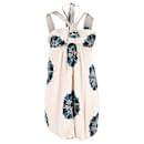 Mini abito con stampa floreale Marc by Marc Jacobs in rayon crema