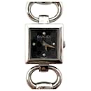 GUCCI 120 Ladies Watch 4 Diamonds Armbanduhr Uhr Swiss Made Silber Tornabuoni - Gucci