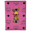 MCM Rabbit Print Pink Case Cartes de crédit Porte-cartes Portefeuille Cartes d'identité