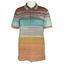 Missoni Multicolor Striped Polo Shirt
