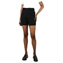 Mini shorts pretos - tamanho UK 6 - Chloé