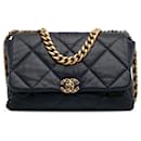 Chanel Bleu Grand 19 sac à rabat