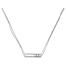 COLLIER MESSIKA MOVE PAVE DIAMANTS DOUBLE CHAINES 36-42 OR 18K NECKLACE - Messika