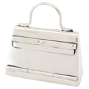 VINTAGE HERMES PILL BOX PILLOW KELLY BAG IN STERLING SILVER 925 PILL BOX - Hermès