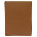 VINTAGE COVER AGENDA HERMES GM A5 GOLD GRAINED CALF LEATHER NOTEBOOK - Hermès