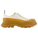 Tread Sneakers - Alexander McQueen - Leather - Beige - Alexander Mcqueen