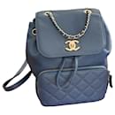 CHANEL Affinity business backpack in caviar leather - Autre Marque