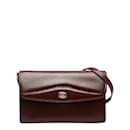Interlocking G Leather Shoulder Bag 004 406 0105 - Gucci