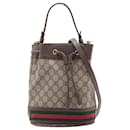 Brown GG Ophidia bucket bag - Gucci