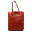 Loewe Red Anagram Tote Bag