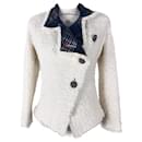 Paris / Edinburgh CC Jewel Button Tweed Jacket - Chanel