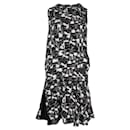 Black and white Dress with Buttons - Proenza Schouler