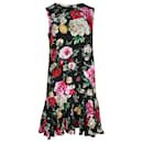 Robe florale à bas volants - Dolce & Gabbana
