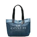 Denim Logo Tote Bag 91131 - Coach