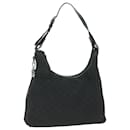 GUCCI GG Canvas Shoulder Bag Outlet Black 339553 Auth ep3056 - Gucci