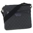 GUCCI GG Supreme Shoulder Bag PVC Leather Black 387514 auth 56688 - Gucci