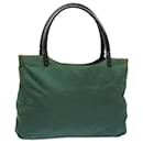 PRADA Shoulder Bag Nylon Green Auth bs11714 - Prada