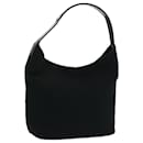 GUCCI Shoulder Bag Canvas Black Auth bs11738 - Gucci